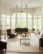 Loloi Chris Loves Julia Chris Collection CHR-02 Natural/Sage 8'-6'' x 11'-6'', .50" Pile Height, Area Rug