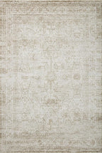 Loloi Amber Lewis Honora Collection HON-01 Ivory/Natural 2'-7" x 8'-0" Runner Rug