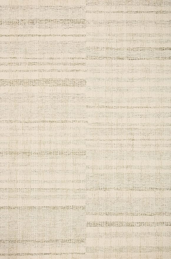 Loloi Chris Loves Julia Chris Collection CHR-02 Natural/Sage 2'-0'' x 5'-0'', .50" Pile Height, Accent Rug