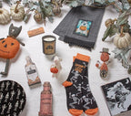 Primitives by Kathy Jack Decorative Chunky Sitter Great for Halloween and Fall Decorations, 4"x6.75"x1", Multicolor