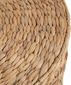 Kate and Laurel Halm Modern Woven Rattan Round Storage Side Tables, Set of 2, 20 x 17 and 16 x 14, Natural Rattan, Lift-Top End Tables for Use as Hidden Storage Baskets or Small Ottoman Tables