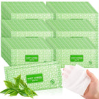 100 Pcs Wet Wipes Individually Wrapped, Personal Cleansing Wipe, Travel Size Hand Wipe, Green Tea Wipes Bulk for Homeless, Suitable for Restaurant, Wedding, Barbecue, Light Green (100 PCS)