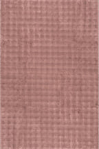 nuLOOM Jeni Checkered 2'6" x 8' Machine Washable Runner Rug for Living Room Bedroom Dining Room Entryway Hallway Kitchen, Burgundy