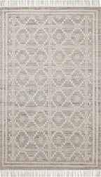 Loloi Angela Rose Rivers Collection RIV-02 Lagoon/Ivory 8'-6" x 11'-6" Reversible Area Rug