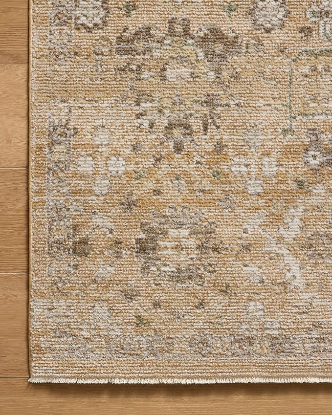 Loloi Magnolia Home by Joanna Gaines Pace Collection PAC-07 Sunset/Stone 2'-6" x 12'-0" Runner Rug