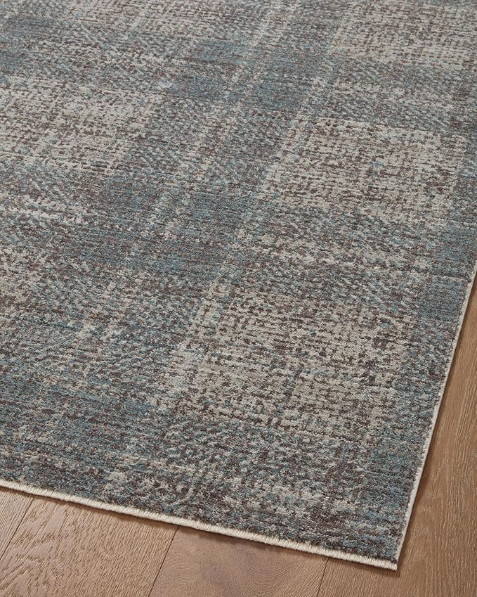 Loloi Angela Rose Ember Collection EMB-09 Denim/Charcoal 5'-3" x 7'-6" Area Rug
