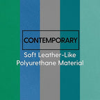 FDP Birch SoftScape Sling Book Display, 4-Shelf Vinyl Storage for Kid's Books and Magazines, Children's Furniture for Bedroom, Playroom, Daycare, Preschool or Classroom - Contemporary, 13745-CT