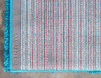Unique Loom Solid Shag Collection Area Rug (4' 1" x 6' 1" Rectangle, Turquoise)