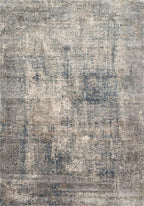 Loloi Teagan Collection TEA-05 Denim/Slate 2'-8" x 10'-6" Runner Rug, Large, Soft Neutral Rug, High-Traffic for Living Room, Bedroom, Home Office, Dining Area