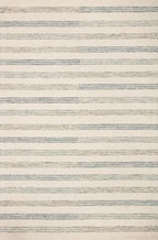 Loloi Chris Loves Julia Chris Collection CHR-05 Ivory/Slate 2'-6'' x 11'-6'', .50" Pile Height, Runner Rug