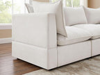VANOMi Modular Sectional Sofa, 8 Seater Sleeper Sectional Sofa Modular Sectional Couch for Living Room, Sofa Bed-L