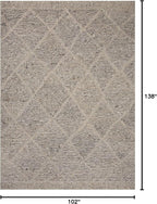 Loloi Magnolia Home by Joanna Gaines Jones Collection JON-03 Pebble 8'-6" x 11'-6" Area Rug
