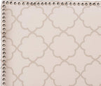 Safavieh Home Sydney Modern Pale Pink and Beige Headboard, Queen