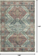 Loloi Skye Collection SKY-06 Apricot/Mist 9'-0" x 12'-0" Area Rug