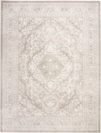 SAFAVIEH Reflection Collection Area Rug - 5'1" x 7'6", Beige & Cream, Boho Tribal Distressed Design, Non-Shedding & Easy Care, Ideal for High Traffic Areas in Living Room, Bedroom (RFT668A)