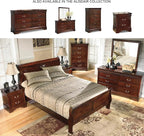 Signature Design by Ashley Alisdair Traditional 6 Drawer Dresser, Dark Brown