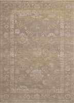 Loloi Chris Loves Julia Louisa Collection LOI-04 Taupe/Gold 9'-6" x 13'-1", .38" Pile Height, Area Rug