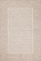 Loloi Chris Loves Julia Briggs Collection, Blush & Ivory, 2'-0" x 5'-0" Accent Rug – Minimal Gritted Design Area Rugs for Living Room Bedroom Entryway & Hallway No Shed High Traffic Home Decor Rug