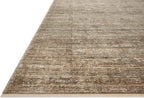 Loloi Amber Lewis Molly Collection MOL-07 Tobacco/Sage 2'-3" x 3'-10" Low Pile Accent Rug
