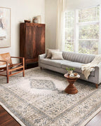 Loloi Teagan Collection TEA-02 Oatmeal/Ivory 2'-8" x 10'-6" Runner Rug, Large, Soft Neutral Rug, High-Traffic for Living Room, Bedroom, Home Office, Dining Area