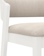 Hillsdale Dresden Wood Counter Height Stool, White