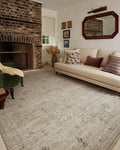 Loloi Chris Loves Julia Ida Collection IDA-04 Spa/Multi 3'-6" x 5'-6", .19" Pile Height, Accent Rug