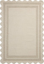 Loloi Chris Loves Julia Scottie Collection SCO-01 Ivory/Grey 2'-6" x 9'-9", .87" Pile Height, Runner Rug