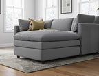 Cloud Couches for Living Room L Shaped Sectional Couch with Ottoman Deep Plush 4 Seats Sofa Modern Sofa for Apartment
