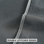 FUTEI Dark Grey Chenille Throw Pillow Covers 16x16 Inch Set of 2,Soft Striped & Diamond Textured Cushion Cases,Modern Home Decor for Couch Living Room