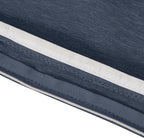 Classic Accessories Montlake FadeSafe Water-Resistant 23 x 23 x 5 Inch Outdoor Seat Cushion, Outdoor Chair Cushion, Heather Indigo Blue, Outdoor Chair Cushions, Patio Chair Cushions, Patio Cushions