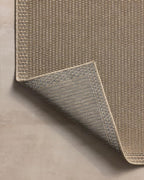 Loloi Chris Loves Julia Providence Collection PRC-02 Natural/Sand 2'-3" x 3'-9", .12" Pile Height, Indoor/Outdoor Runner Rug