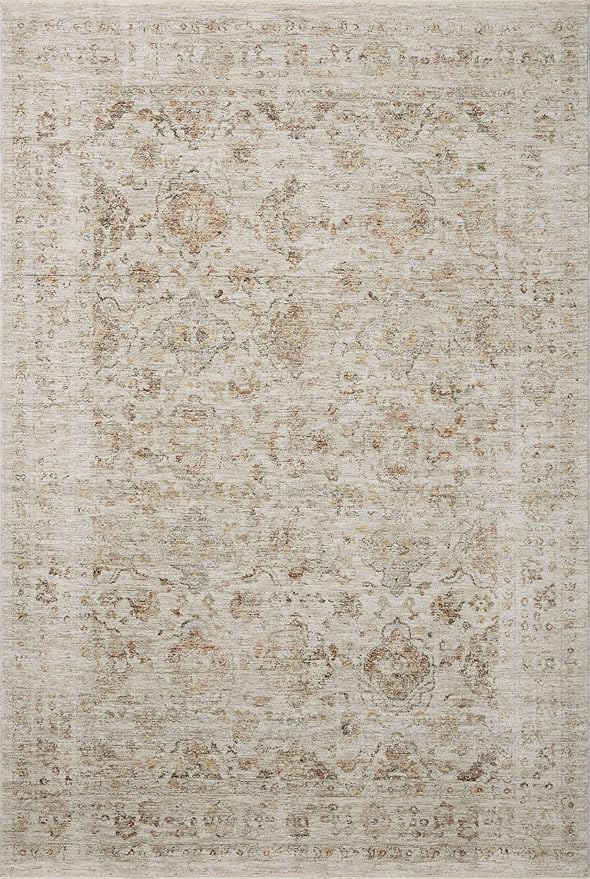 Loloi Amber Lewis Honora Collection HON-03 Beige/Spice 2'-0" x 3'-4" Accent Rug