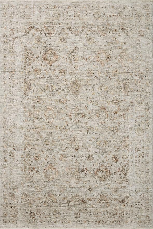 Loloi Amber Lewis Honora Collection HON-03 Beige/Spice 6'-7" x 9'-2" Area Rug
