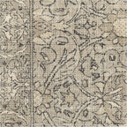 RUGGABLE x Morris & Co Washable Area Rug – Montreal Natural Stone 6x9, Stain-Resistant, Non-Slip – Medium Machine Washable Rugs for Living Room, Bedroom, Hallway, Entryway & Office–with Cushioned Pad