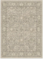 RUGGABLE x Morris & Co Washable Area Rug – Montreal Natural Stone 5x7, Stain-Resistant, Non-Slip – Medium Machine Washable Rugs for Living Room, Bedroom, Hallway, Entryway & Office–with Cushioned Pad