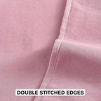 FUTEI Pink Chenille Throw Pillow Covers 12x20 Inch Set of 2,Soft Striped & Diamond Textured Lumbar Pillow Cases,Modern Home Decor for Couch Living Room