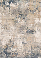 Loloi Teagan Collection TEA-06 Sand/Mist 9'-9" x 13'-6" Area Rug, Large, Soft Neutral Rug, High-Traffic for Living Room, Bedroom, Home Office, Dining Area