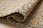 Loloi Chris Loves Julia Judy Collection JUD-04 Natural/Sky 8'-6" x 11'-6" Area Rug