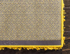 Unique Loom Solid Shag Collection Area Rug (8' x 11' Rectangle, Tuscan Sun Yellow)