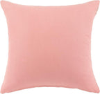 kate spade new york Spade Floral Decorative Pillow, 20" x 20" Throw Pillow for Bed or Sofa, Textured Cotton and Polyester Blend Cover, Pink