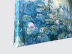 Wieco Art Water Lilies by Claude Monet Oil Paintings Flowers Reproduction Extra Large Modern Gallery Wrapped Giclee Canvas Prints Artwork Landscape Pictures on Canvas Wall Art for Home Decorations