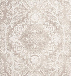 SAFAVIEH Area Rug 8x10 - Reflection Collection - Large - Beige & Cream, Non-Shedding & Easy Cleaning, Ideal for Living Room, Bedroom, Dining Space (RFT668A)
