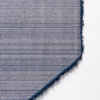 Unique Loom Solid Shag Collection Area Rug (6' 1" Octagon, Sapphire Blue/ Navy Blue)