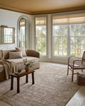 Loloi Magnolia Home by Joanna Gaines Pace Collection PAC-03 Taupe/Wheat 5'-3" x 7'-6" Area Rug