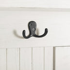 Crosley Furniture Seaside Hall Tree with Shoe Rack Bench and Coat Hooks for Hanging Storage, Distressed White