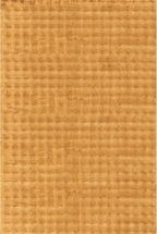 nuLOOM Jeni Checkered 3'9" x 6' Machine Washable Area Rug for Living Room Bedroom Dining Room Kitchen, Gold