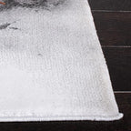 SAFAVIEH Craft Collection 2'7" x 5' Grey/Orange CFT877P Modern Abstract Non-Shedding Entryway Living Room Foyer Bedroom Kitchen Accent Rug