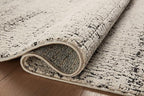 Loloi Darby Collection DAR-02 Oatmeal/Charcoal 2'-7" x 10'-0" Runner Rug