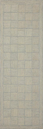 Loloi Chris Loves Julia Francis Collection FRA-03 Silver/Sky 11'-6" x 15' Area Rug