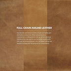 SIMPLIHOME Morrison 89-inch Wide Sofa in Sienna Top Grain Genuine Leather, Mid-Century Modern Design Couch for Living Room, Single Bench Cushion, 2 Back Cushions, 2 Bolster Pillows